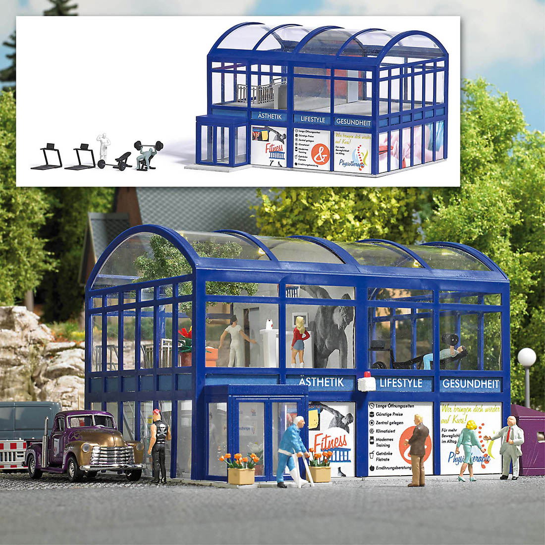 070-1961 - H0 - Fitnessstudio